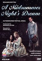 Cover Art for Benjamin Britten's A Midsummer Night's Dream