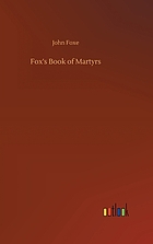 FOX'S BOOK OF MARTYRS.