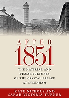 After 1851 the material and visual cultures of the Crystal Palace at Sydenham