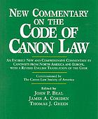 New commentary on the Code of Canon Law