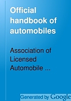 Official handbook of automobiles.