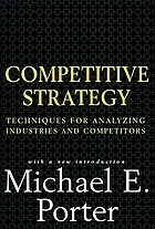 Competitive Strategy : Techniques for Analyzing Industries and Competitors.