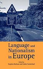 Language and nationalism in Europe
