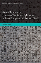 Sievers' law and the history of semivowel syllabicity in Indo-European and ancient Greek