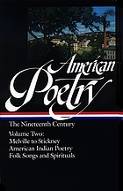 AMERICAN POETRY: THE 19TH CENTURY.