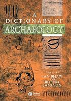 A Dictionary of Archaeology
