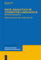 Data Analytics in Cognitive Linguistics Methods and Insights.