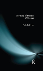 The rise of Prussia, 1700-1830