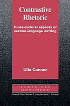 Contrastic rhetoric : cross-cultural aspects of second-language writing