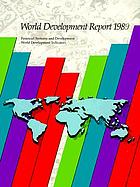 World development report 12. 1989