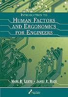 Introduction to human factors and ergonomics for engineers