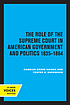The Role of the Supreme Court in American Government... Autor: Charles Grove Haines