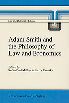 Adam Smith and the philosophy of law and economics