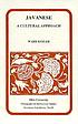 Javanese : a cultural approach by  Ward Keeler 