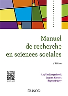 Manuel de recherche en sciences sociales
