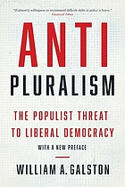 Anti-Pluralism the populist threat to liberal democracy
