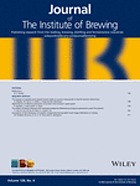 Journal of the Institute of Brewing.