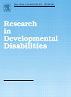 Research in developmental disabilities.