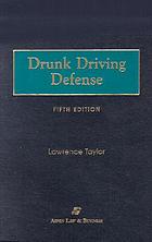 Drunk driving defense.