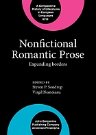 Nonfictional romantic prose : expanding borders