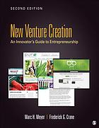 New venture creation : an innovator's guide to entrepreneurship