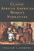 cover art classic african american women's narratives