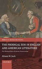 The prodigal son in English and American literature : five hundred years of literary homecomings