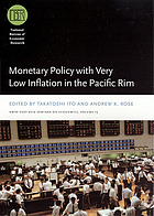 Monetary policy with very los inflation in the Pacific Rim