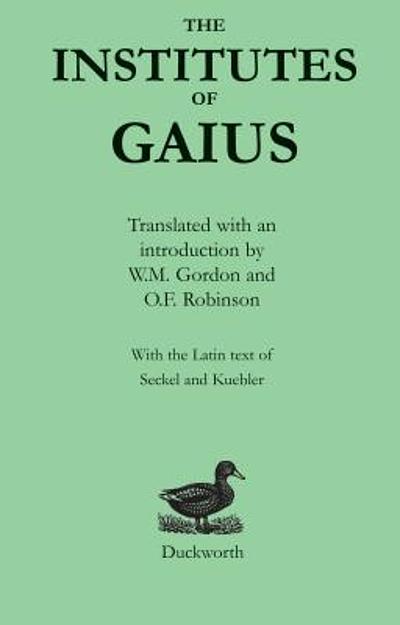 The Institutes of Gaius | WorldCat.org