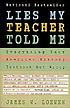 Lies my teacher told me : everything your American... by  James W Loewen 