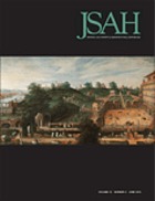 Journal of the Society of Architectural Historians.