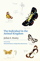 Front cover image for The individual in the animal kingdom