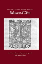 A critical edition of Anthony Munday's Palmerin d'Oliva