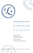 Comparative literature studies : CLS.