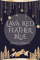 Lava red feather blue