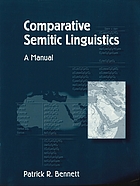 Comparative semitic linguistics : a manual