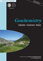 Geochemistry : exploration, environment, analysis