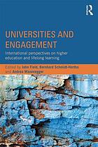 Universities and engagement : international perspectives on higher education and lifelong learning
