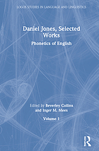 Daniel Jones : selected works