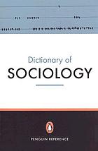 The Penguin dictionary of sociology