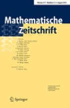 Mathematische Zeitschrift