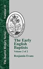 The early English Baptists