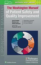 Washington Manual of Patient Safety and Quality Improvement, Emily Fondahn (editor)