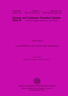 Discrete and continuous dynamical systems. Series B : a journal bridging mathematics and sciences.