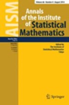 Annals of the Institute of Statistical Mathematics
