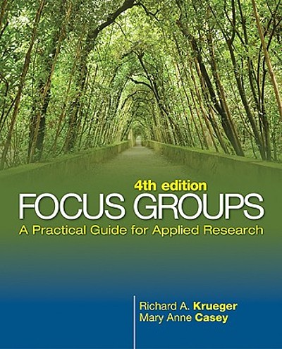 Focus groups : a practical guide for applied research | WorldCat.org