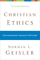Christian ethics : contemporary issues & options