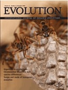 Evolution : international journal of organic evolution.
