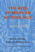 The Rise of modern mythology, 1680-1860