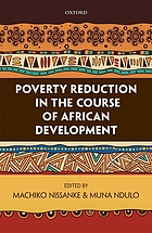 Poverty reduction in the course of African development